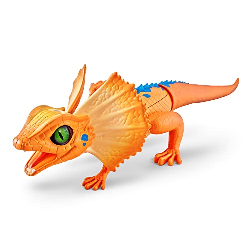 Can the Robotic Frilled Lizard Toy Move on Carpet