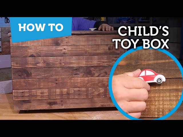 How to Build a Toy Chest Out of Pallets