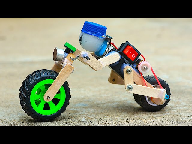 How to Make a Toy Motor Bike at Home