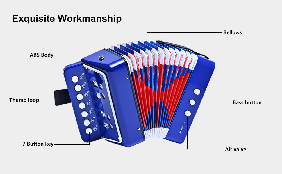 How to Play Toy Accordion