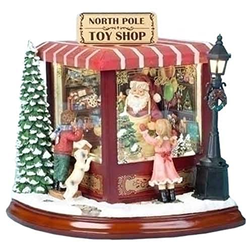 Santa'S Toy Shop Music Box