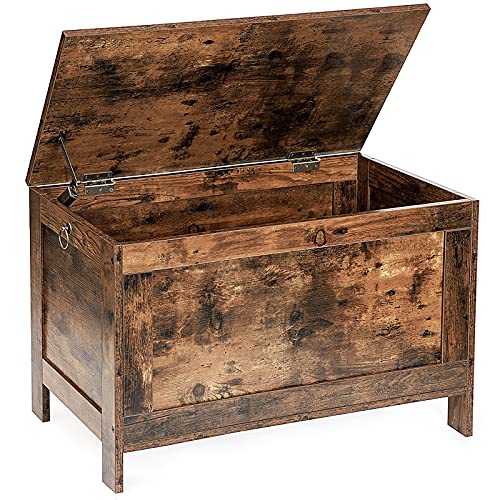 Wooden Toy Box With Lid